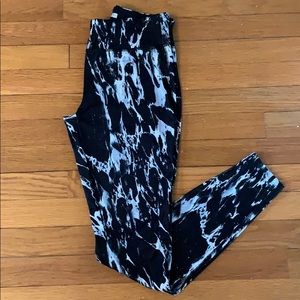 NWOT F21 Marble Leggings